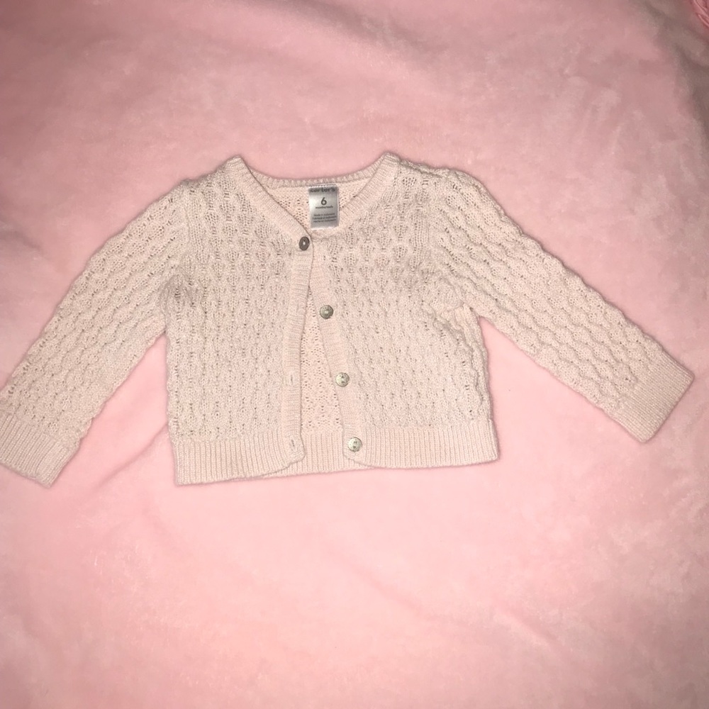 Baby girl cardigan sweater